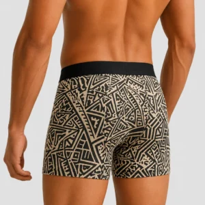 Innerfit Tribal Fusion Print Boxer Briefs for Men | Ultra-Soft Stretch | Premium Everyday Comfort (PACK OF 3)