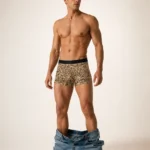 Innerfit Sandstone Tribal Print Boxer Briefs for Men | Ultra-Soft Stretch | Premium Everyday Underwear (PACK OF 3)