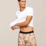 Innerfit Premium Men's Desert Tropical Boxer Briefs – Peach Beige | Ultra Soft, Breathable & 4-Way Stretch (PACK OF 3)