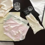 Women’s Pastel Soft-Stretch Mid-Waist Panties – Pack of 5