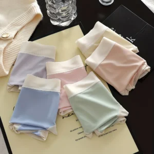 Women’s Pastel Soft-Stretch Mid-Waist Panties – Pack of 5
