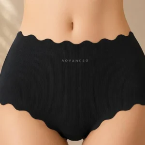 Premium Ribbed Seamless Panties for Women | UltraSoft Stretch Comfort | Invisible Everyday Innerwear (PACK OF 3)