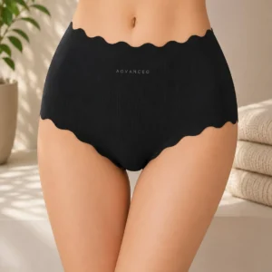 Premium Ribbed Seamless Panties for Women | UltraSoft Stretch Comfort | Invisible Everyday Innerwear (PACK OF 3)