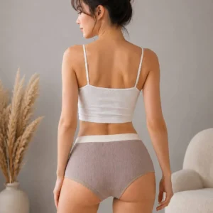 Innerfit Soft Ribbed Mid-Waist Comfort Briefs (PACK OF 3)