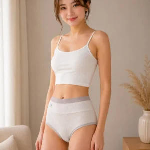Innerfit Premium Ribbed Cotton Stretch Briefs for Women (PACK OF 3)