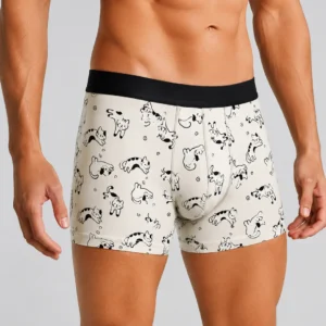 Innerfit Premium Men's Checkerboard Boxer Briefs – White & Black | Ultra Soft, Breathable & 4-Way Stretch (PACK OF 3)