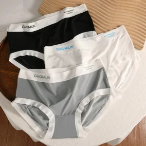Luxury Seamless Women’s Underwear | Soft Breathable Stretch Mid-Waist Panties for Daily Comfort(PACK OF 3)