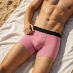 Innerfit Premium Pink Bunny Print Boxer Briefs for Men | Ultra-Soft Stretch | Breathable Everyday Underwear (PACK OF 3)