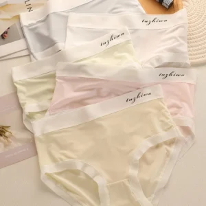 Ultra-Soft Women’s Seamless Panties | Breathable Stretch Mid-Waist Underwear for Everyday Comfort(PACK OF 5)