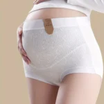 Pregnant Women’s Seamless Maternity Panty | Soft Stretchable High Waist Brief | Comfortable Breathable Pregnancy Innerwear(PACK OF 3)